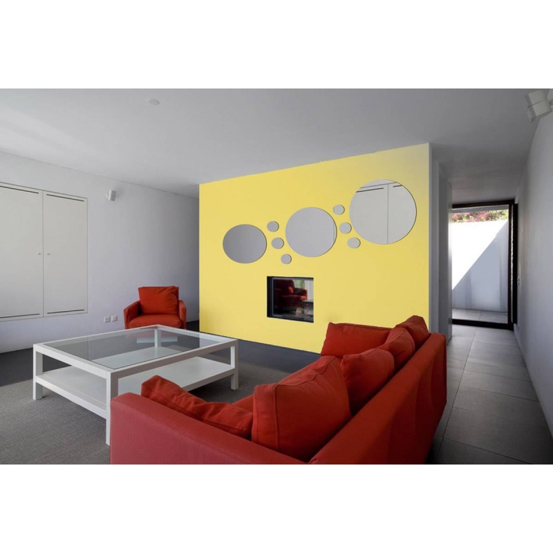 Specchio infrangibile per bambini - Giallo - HOME