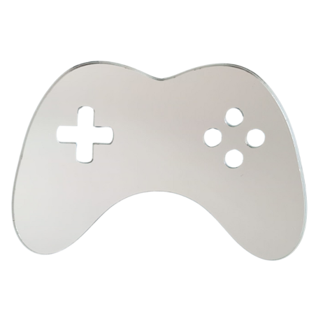 Miroir acrylique Manette de jeu, idéal pour gamer