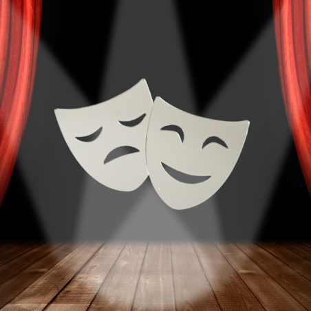 Miroir Masques de Théâtre